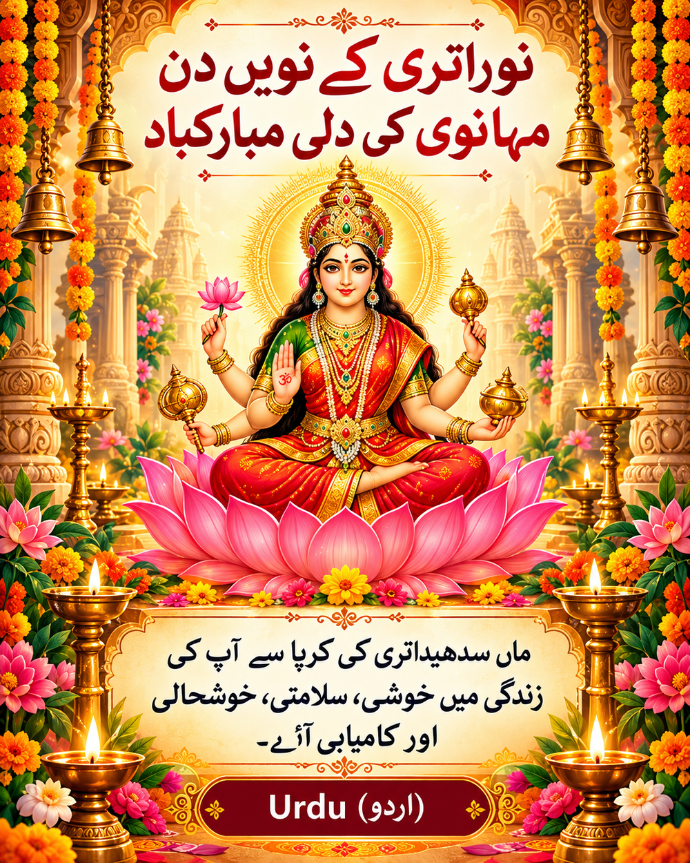 Language card - Urdu